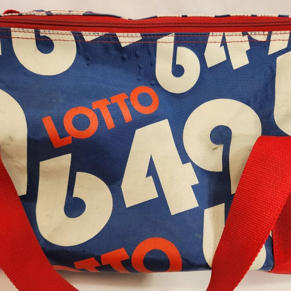 Vintage BC Lottery  Duffel Bags 1980s Bundle of 2 - Picture 3 of 16